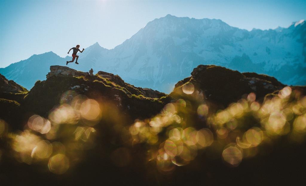 Trail in Courchevel